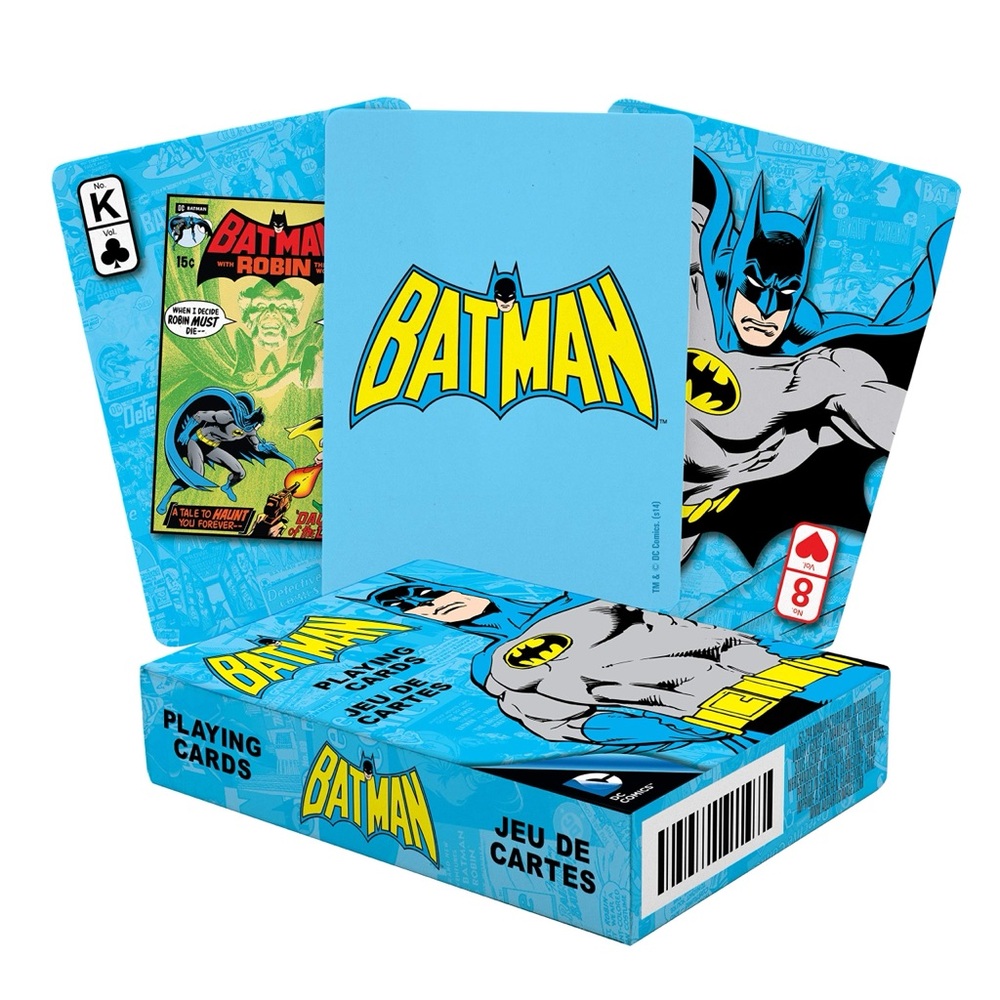 🃏 2 for $15: New Officially Licensed Batman Retro Playing Cards Set